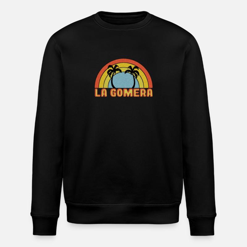 la gomera - Stanley/Stella Unisex Bio-Sweatshirt ROLLER - Schwarz