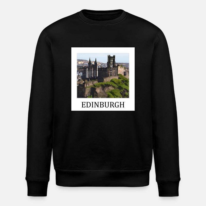 Edimbourg - Sweat bio ROLLER Stanley/Stella Unisexe - noir