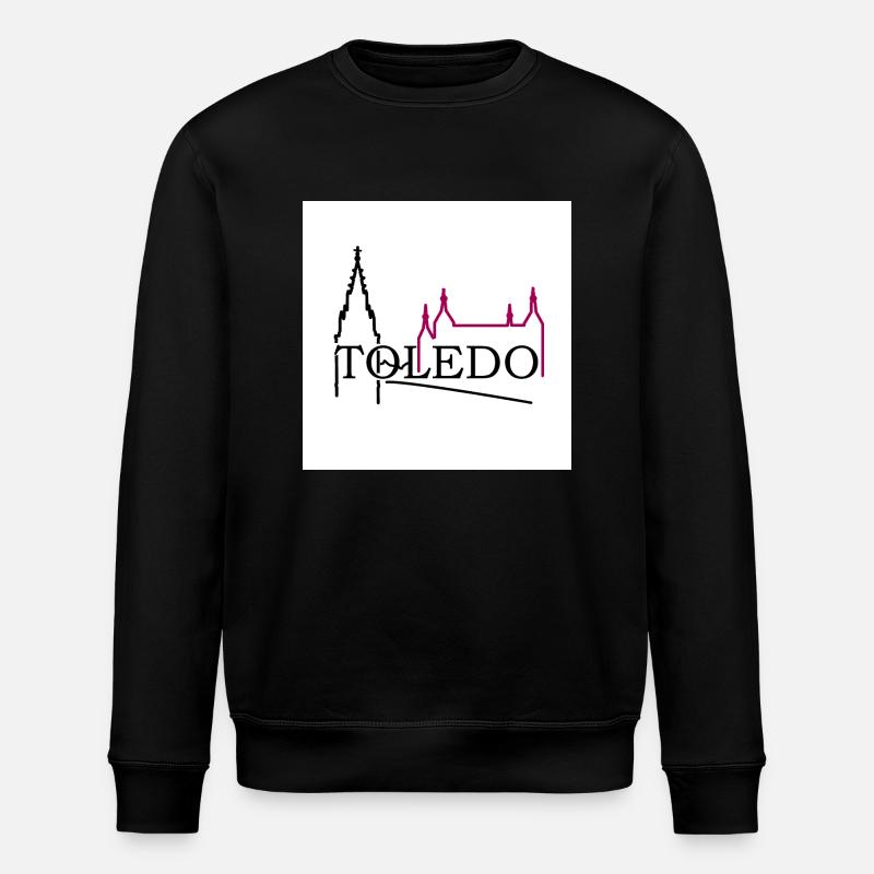 Toledo - Sweat bio ROLLER Stanley/Stella Unisexe - noir