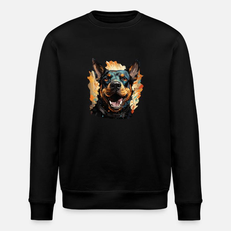 Chien - Sweat bio ROLLER Stanley/Stella Unisexe - noir