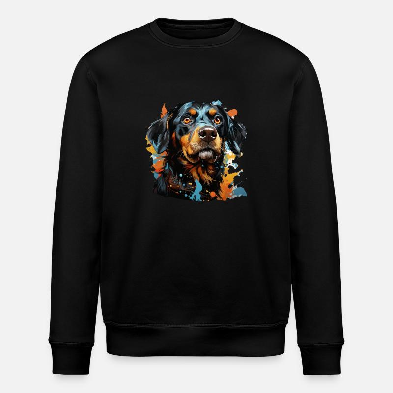 Chien - Sweat bio ROLLER Stanley/Stella Unisexe - noir