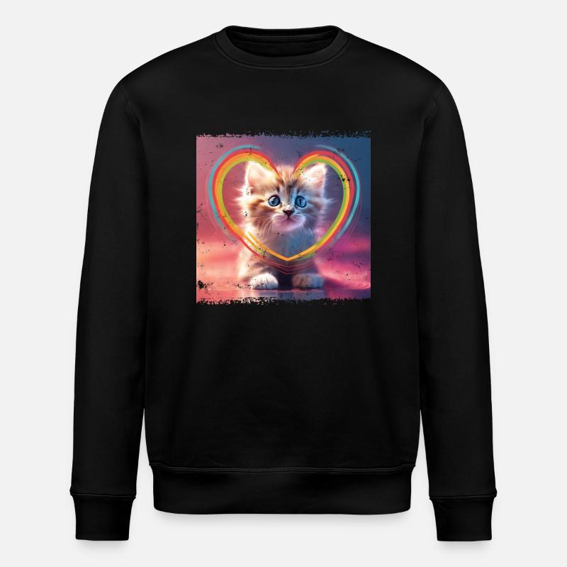 Chat chaud - Sweat bio ROLLER Stanley/Stella Unisexe - noir