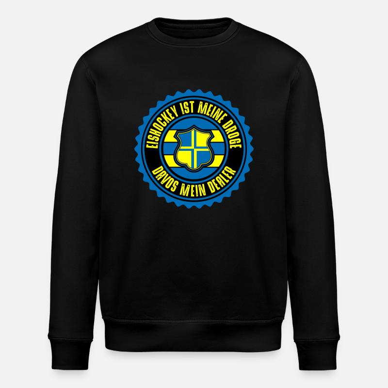 Davos - Stanley/Stella Unisex Bio-Sweatshirt ROLLER - Schwarz