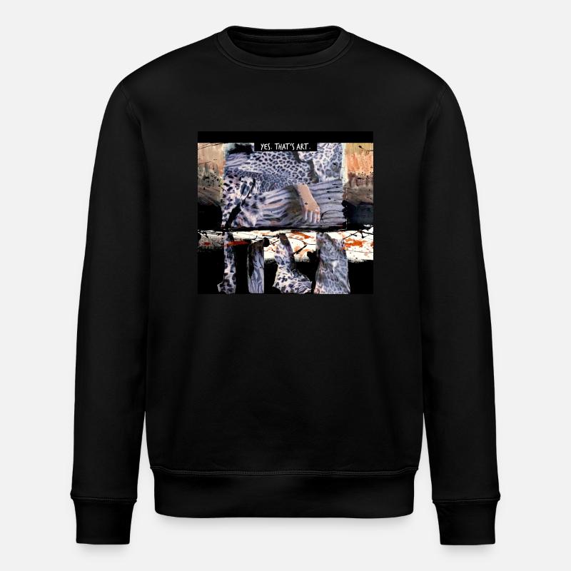 OUI, C’EST DE L’ART. - Sweat bio ROLLER Stanley/Stella Unisexe - noir