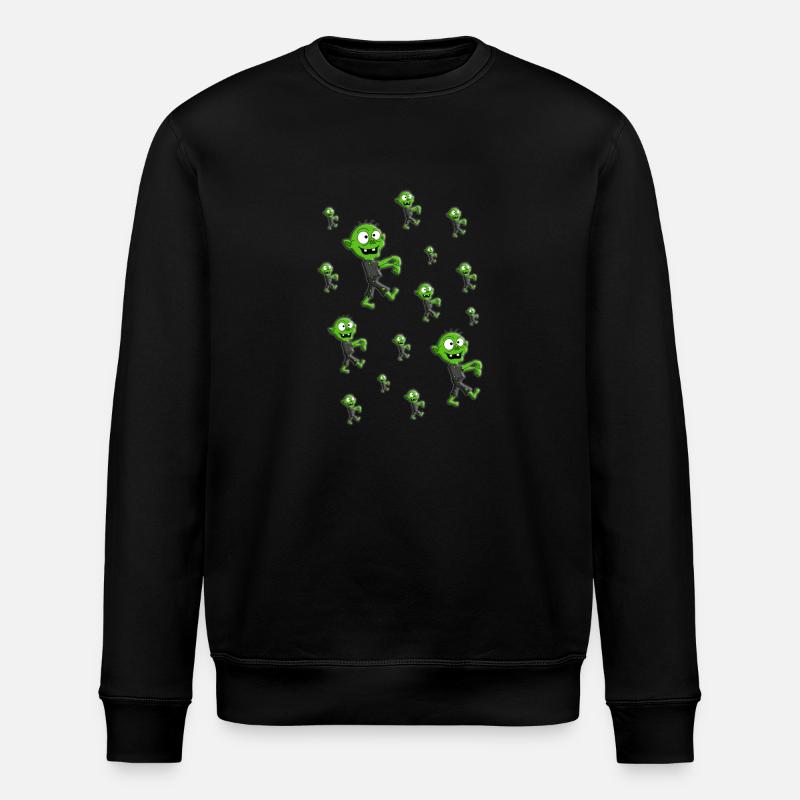 ZOMBIES - ZOMBIE - HALLOWEEN - Stanley/Stella Unisex Bio-Sweatshirt ROLLER - Schwarz