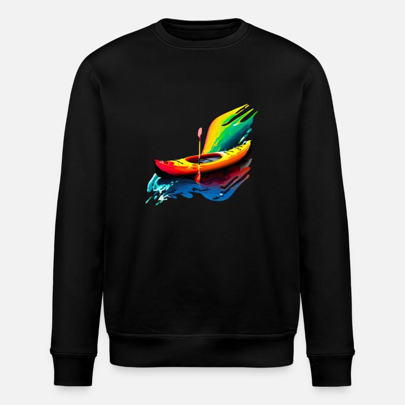 Kajak - Stanley/Stella Unisex Bio-Sweatshirt ROLLER - Schwarz