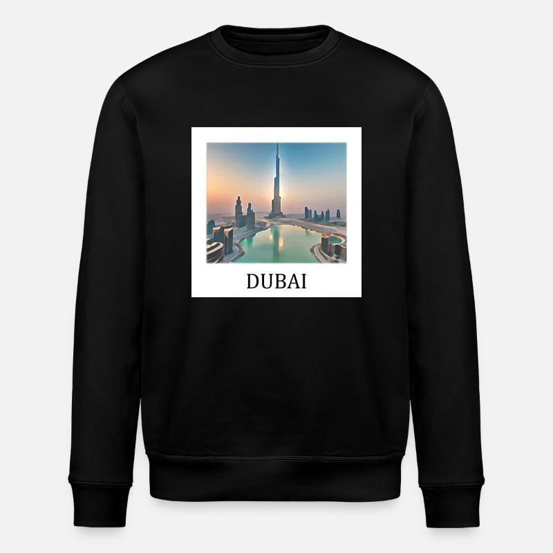 Dubaï - Sweat bio ROLLER Stanley/Stella Unisexe - noir
