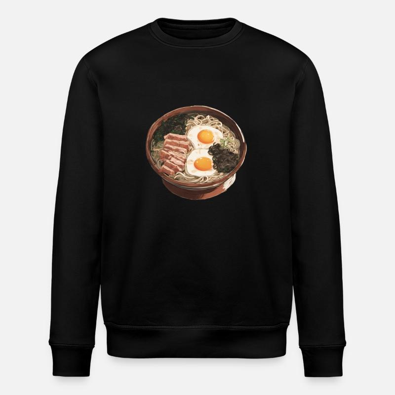 Ramen-Liebe - Stanley/Stella Unisex Bio-Sweatshirt ROLLER - Schwarz