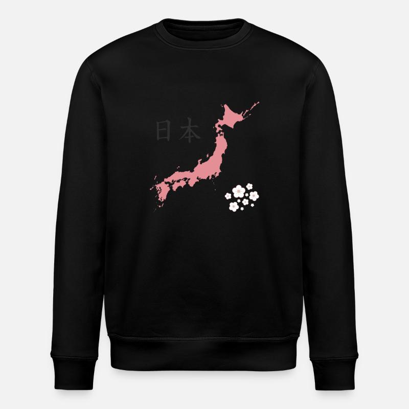 Japan - Stanley/Stella Unisex Bio-Sweatshirt ROLLER - Schwarz