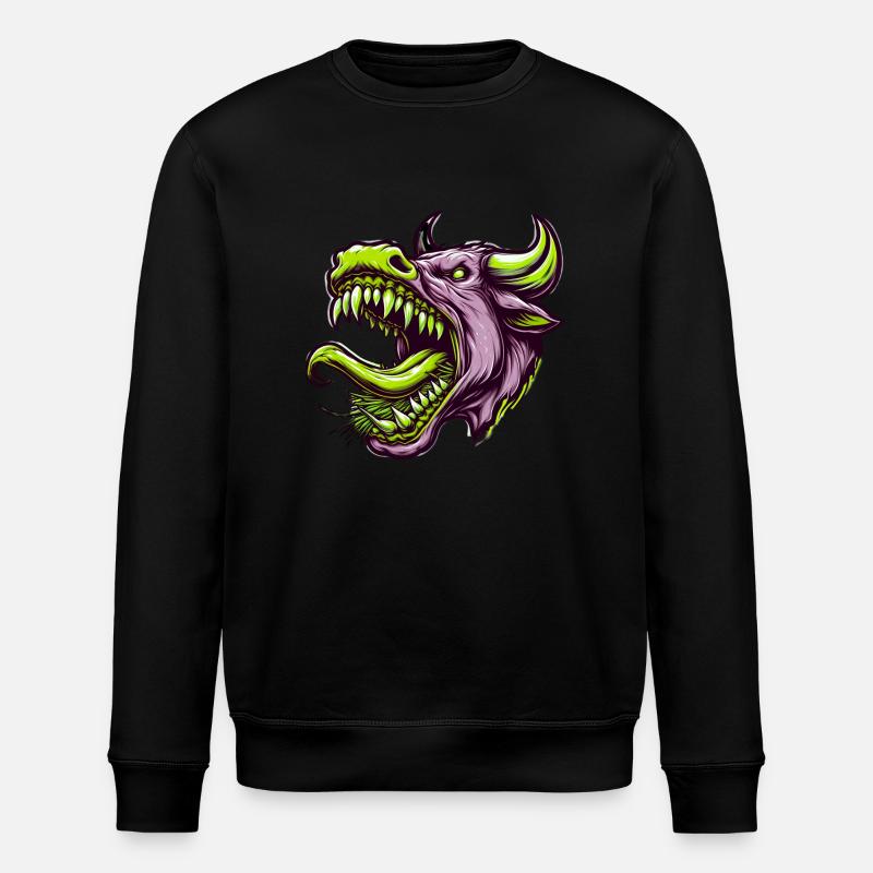 Vache tueuse - Sweat bio ROLLER Stanley/Stella Unisexe - noir