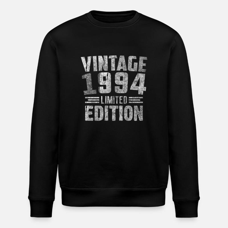 Millésime 1994 Édition Limitée - Sweat bio ROLLER Stanley/Stella Unisexe - noir