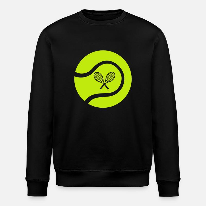 Tennisschläger - Stanley/Stella Unisex Bio-Sweatshirt ROLLER - Schwarz