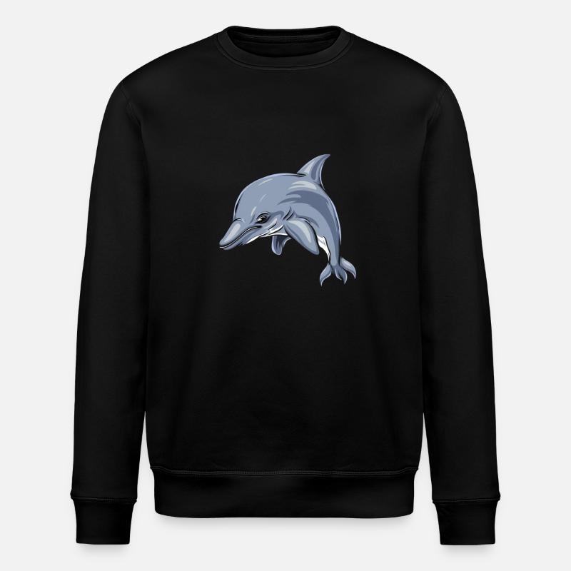 Dauphin - Sweat bio ROLLER Stanley/Stella Unisexe - noir