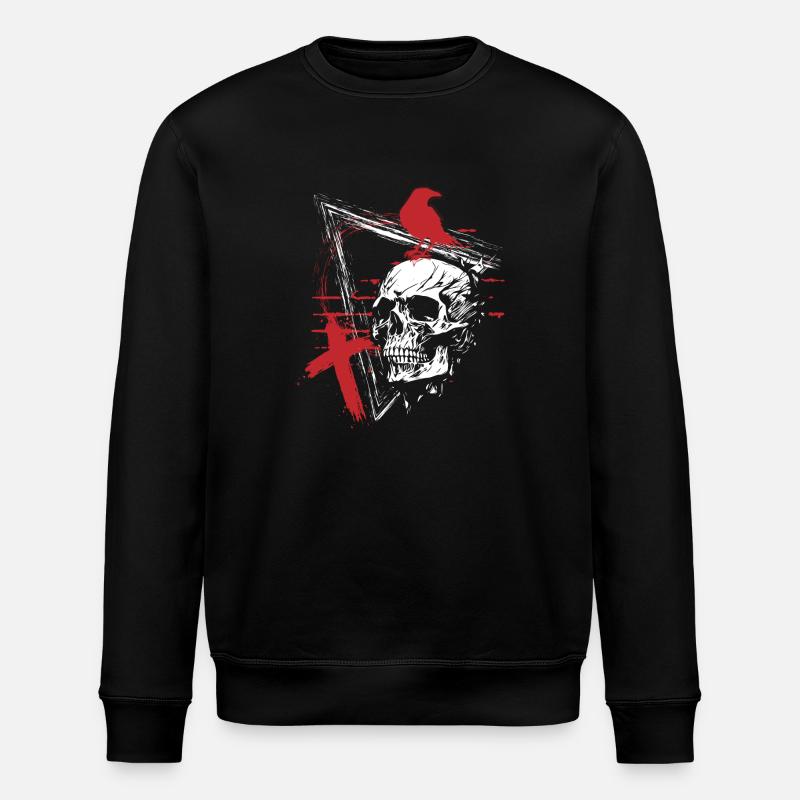 Style Polka Raven Noir - Sweat bio ROLLER Stanley/Stella Unisexe - noir