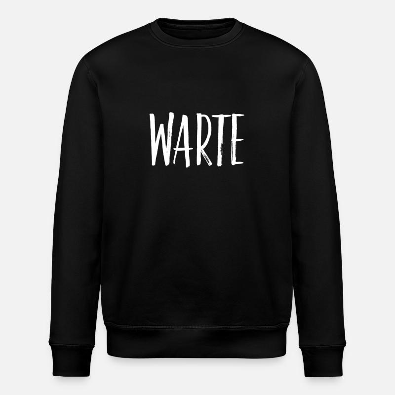 stop - Stanley/Stella Unisex Bio-Sweatshirt ROLLER - Schwarz
