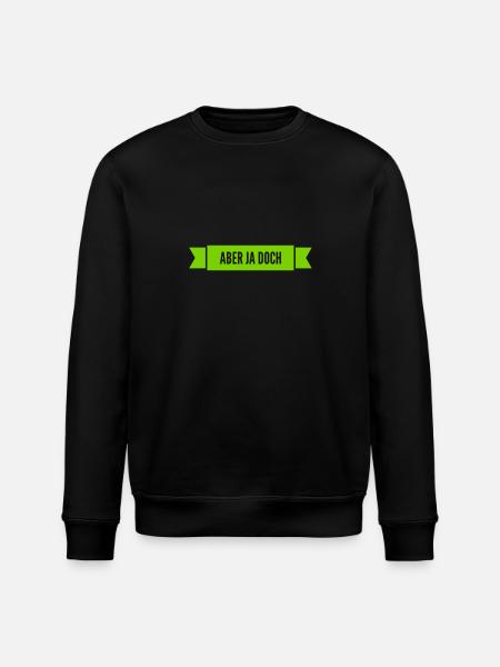 das stimmt - Stanley/Stella Unisex Bio-Sweatshirt ROLLER - Schwarz
