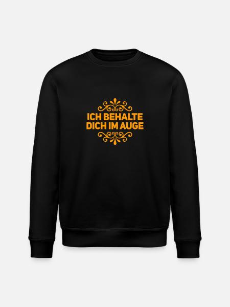 du gefällst mir - Stanley/Stella Unisex Bio-Sweatshirt ROLLER - Schwarz