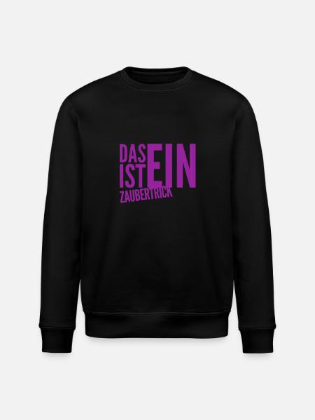Zaubershow - Stanley/Stella Unisex Bio-Sweatshirt ROLLER - Schwarz