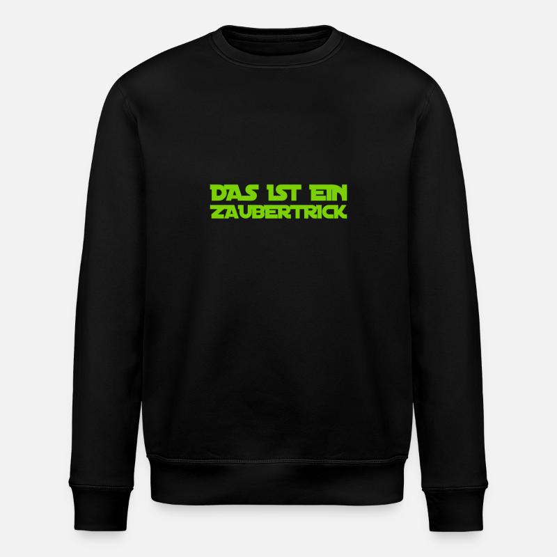 ich mag Zauberei - Stanley/Stella Unisex Bio-Sweatshirt ROLLER - Schwarz