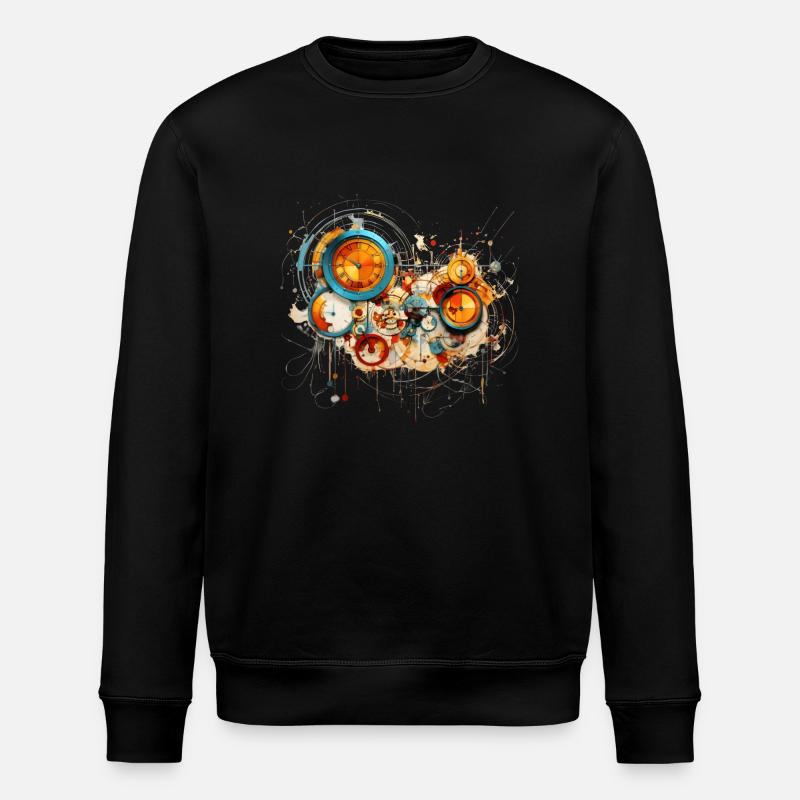 Conception Matematic - Sweat bio ROLLER Stanley/Stella Unisexe - noir