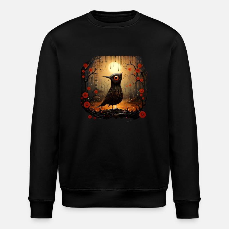 Birdy - Stanley/Stella Unisex Bio-Sweatshirt ROLLER - Schwarz