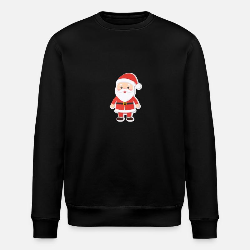 Père Noël - illustration - Sweat bio ROLLER Stanley/Stella Unisexe - noir