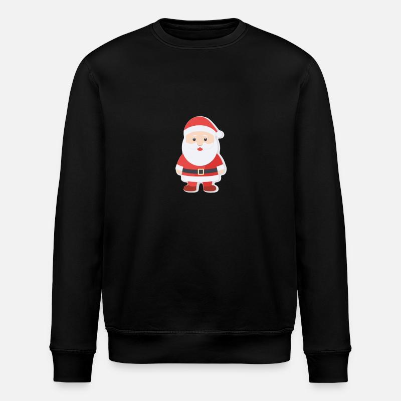 Père Noël - illustration - Sweat bio ROLLER Stanley/Stella Unisexe - noir