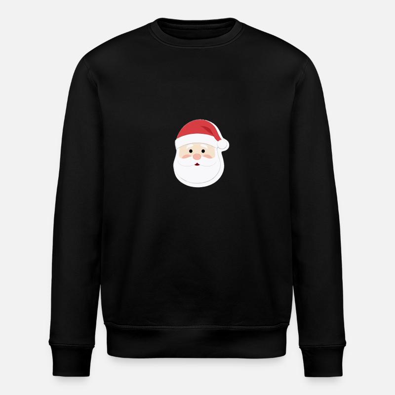 Père Noël - illustration - Sweat bio ROLLER Stanley/Stella Unisexe - noir