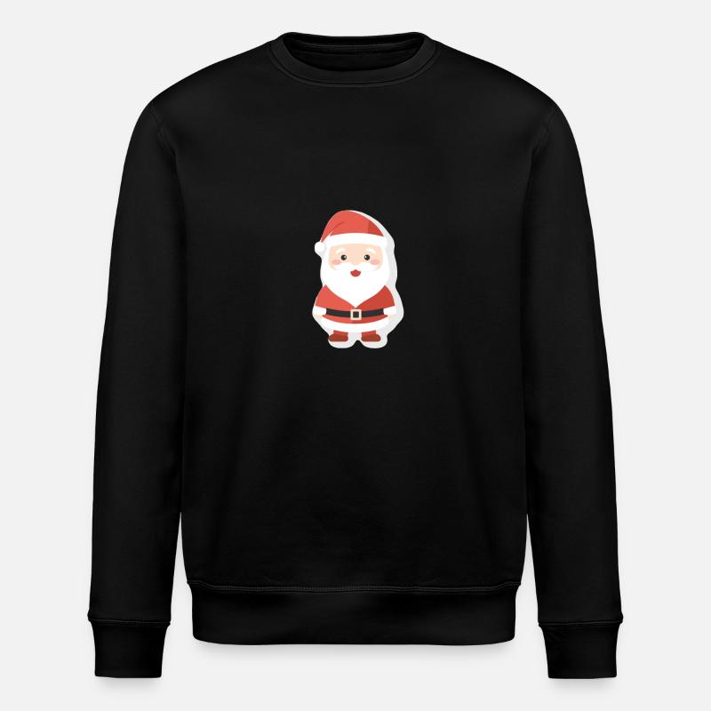 Père Noël - illustration - Sweat bio ROLLER Stanley/Stella Unisexe - noir