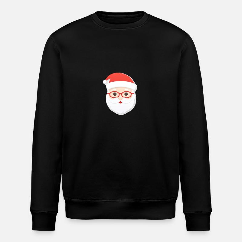 Père Noël - illustration - Sweat bio ROLLER Stanley/Stella Unisexe - noir