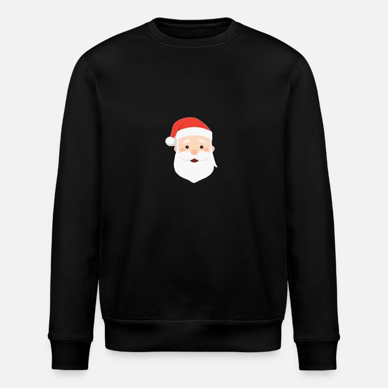 Père Noël - illustration - Sweat bio ROLLER Stanley/Stella Unisexe - noir