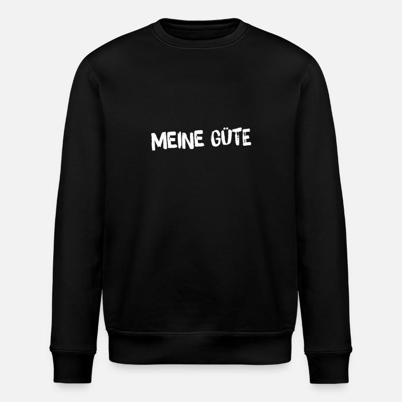 immer schön cool bleiben - Stanley/Stella Unisex Bio-Sweatshirt ROLLER - Schwarz