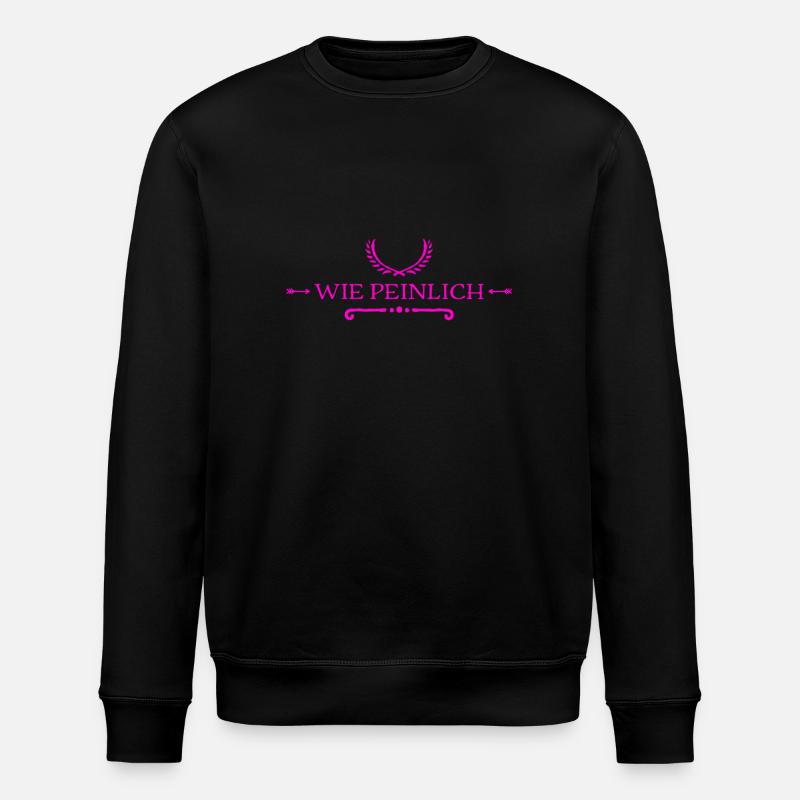 ist euch das nicht peinlich? - Stanley/Stella Unisex Bio-Sweatshirt ROLLER - Schwarz