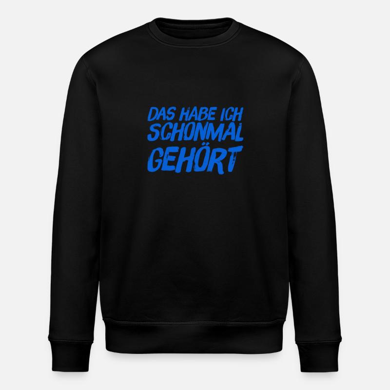 das kenn ich bereits - Stanley/Stella Unisex Bio-Sweatshirt ROLLER - Schwarz