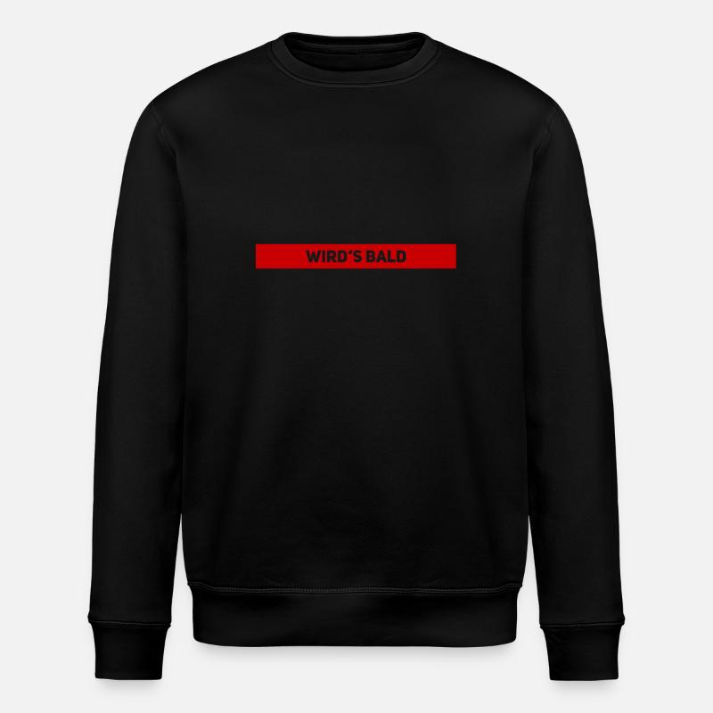 mach schon - Stanley/Stella Unisex Bio-Sweatshirt ROLLER - Schwarz