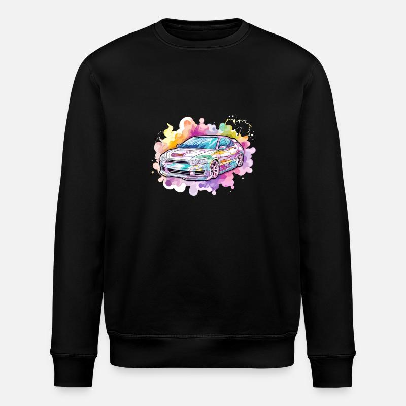 Voiture - Illustration - Sweat bio ROLLER Stanley/Stella Unisexe - noir