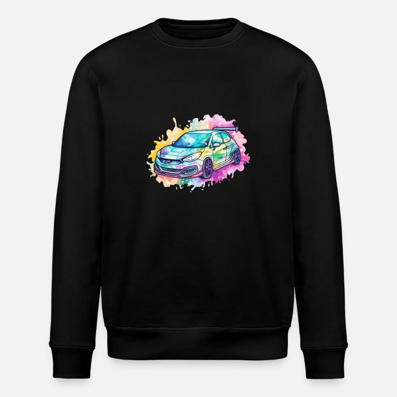 Voiture - Illustration - Sweat bio ROLLER Stanley/Stella Unisexe - noir