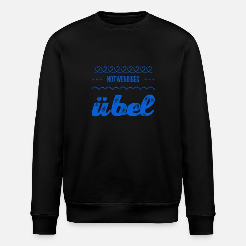 es ist unvermeidlich - Stanley/Stella Unisex Bio-Sweatshirt ROLLER - Schwarz