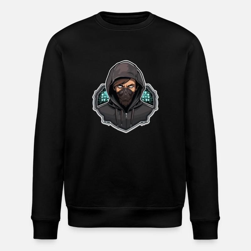 Hacker éthique - Illustration - Sweat bio ROLLER Stanley/Stella Unisexe - noir