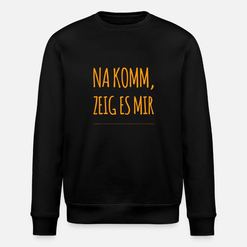 zeig es mir - Stanley/Stella Unisex Bio-Sweatshirt ROLLER - Schwarz
