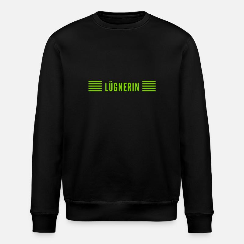 Lügnerin - Stanley/Stella Unisex Bio-Sweatshirt ROLLER - Schwarz