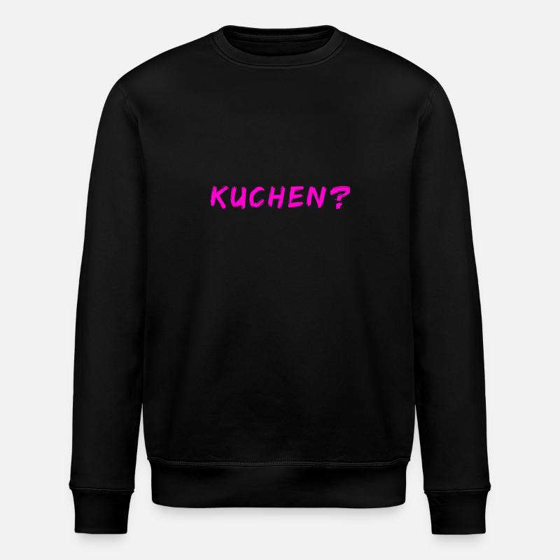 Kuchen? - Stanley/Stella Unisex Bio-Sweatshirt ROLLER - Schwarz