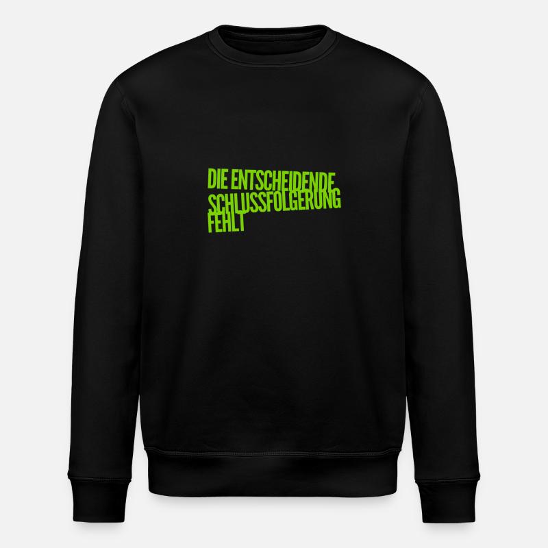 nicht vollständig - Stanley/Stella Unisex Bio-Sweatshirt ROLLER - Schwarz