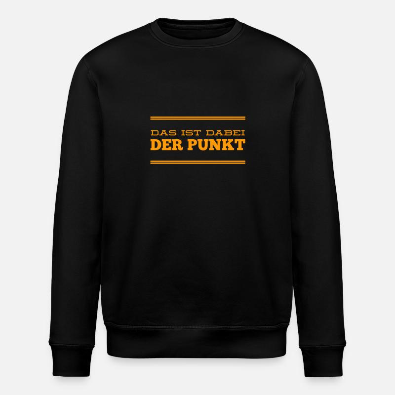 der entscheidende Punkt - Stanley/Stella Unisex Bio-Sweatshirt ROLLER - Schwarz