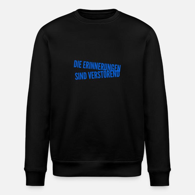 unangenehme Erinnerungen - Stanley/Stella Unisex Bio-Sweatshirt ROLLER - Schwarz