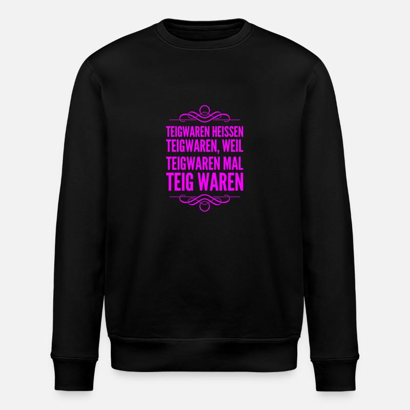 interessantes zu Teigwaren - Stanley/Stella Unisex Bio-Sweatshirt ROLLER - Schwarz