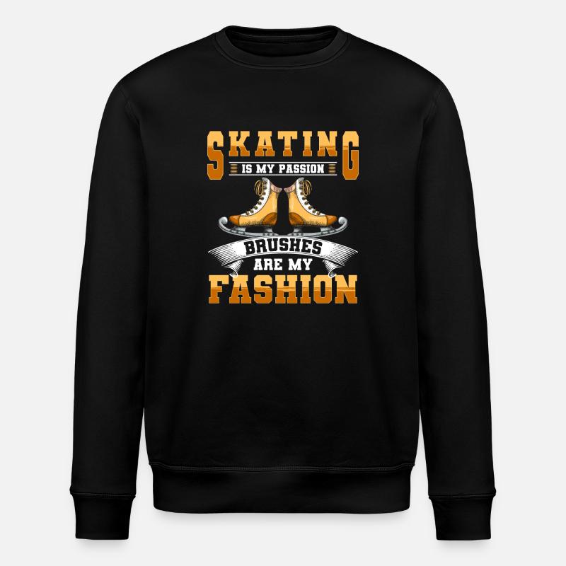 Patins à glace - Sweat bio ROLLER Stanley/Stella Unisexe - noir