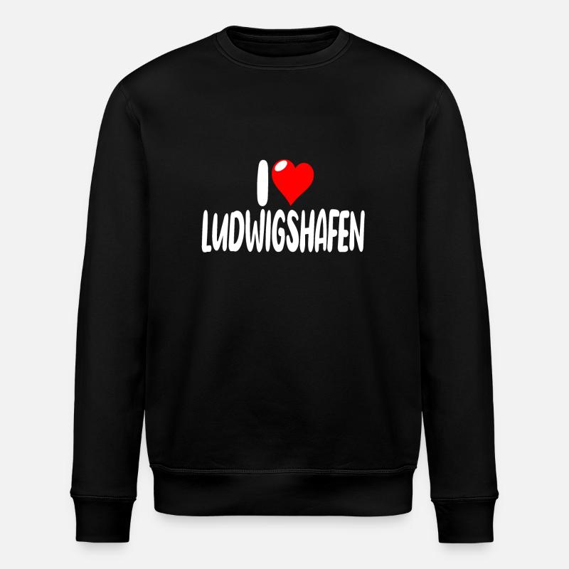 ludwigshafen - Stanley/Stella Unisex Bio-Sweatshirt ROLLER - Schwarz