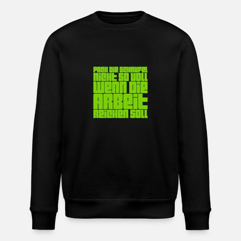 ganz in Ruhe - Stanley/Stella Unisex Bio-Sweatshirt ROLLER - Schwarz