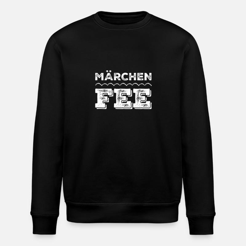 Märchenfee - Stanley/Stella Unisex Bio-Sweatshirt ROLLER - Schwarz